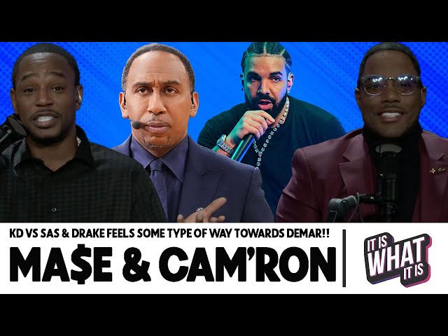 STEPHEN A SMITH VS KD BEEF & SHOULD DRAKE FEEL SOME TYPE OF WAY TOWARDS DEROZAN?! | S5 EP46