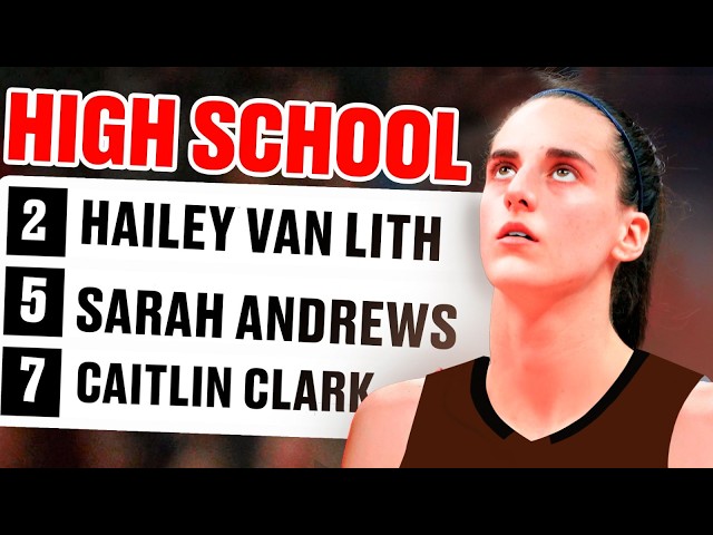 What Happened To Every Player Ranked Above Caitlin Clark In High School?