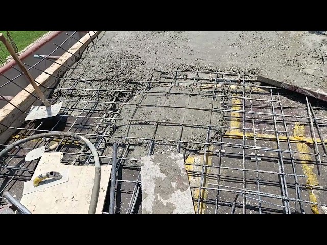 concrete work for slab