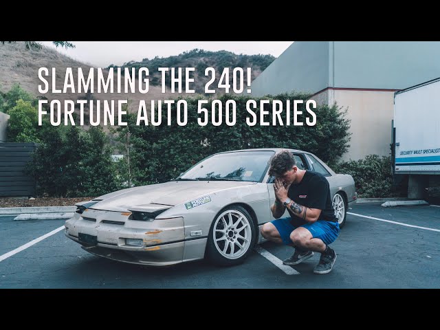 INSTALLING COILOVERS ON THE 240sx!