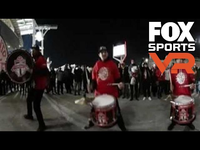 Watch Toronto drumline get fans hyped | 360 VIDEO | MLS CUP