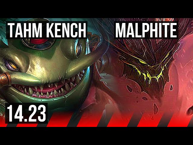 TAHM KENCH vs MALPHITE (TOP) | KR Diamond | 14.23