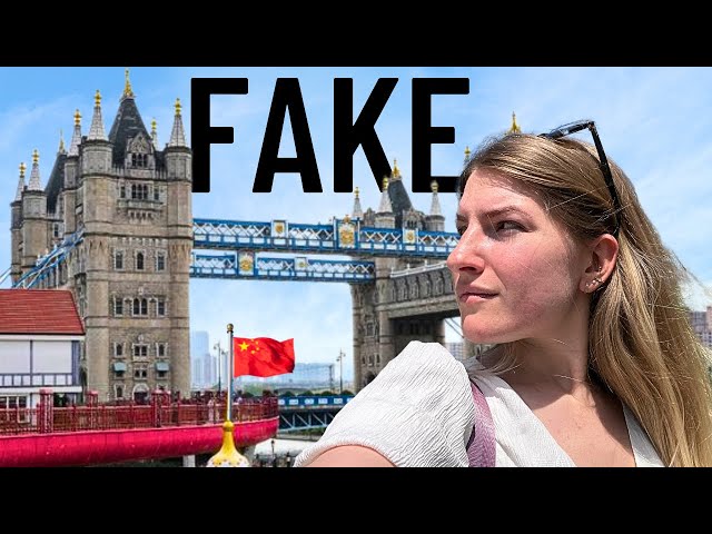 We visited ‘Fake London’ in China 🇨🇳(real place)