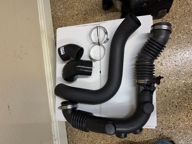 COBB Redline Powerscoop + grill scoop and Intake pipe install on a 2022+ WRX VB