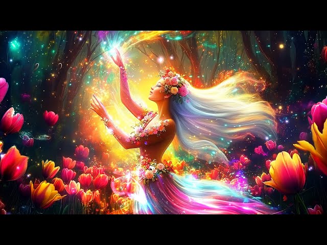 Embrace feminine energy and reach to your dreams with confidence, your life will bloom, 417 Hz