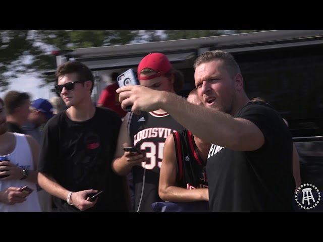 Barstool Tailgate Show: Louisville, Behind The Scenes