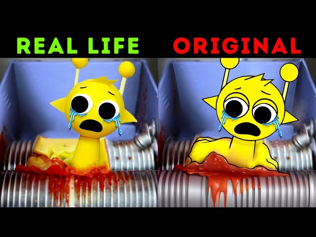 The Best TikTok New Sprunki Incredibox | REAL LIFE vs ORIGINAL