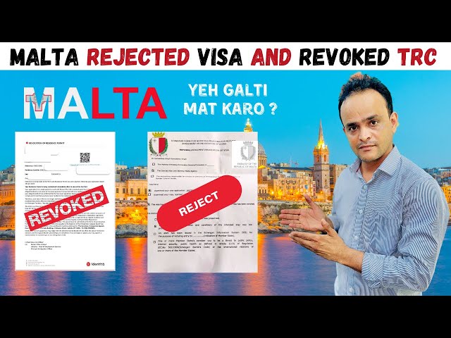 MALTA WORK VISA : The SHOCKING Reason Behind MALTA VISA Rejections!