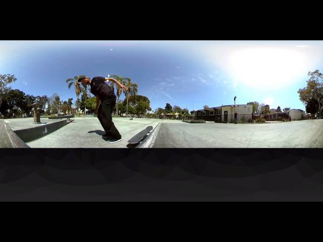 Tiago Lemos, Switch Backside Flip (360 Video)