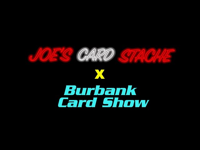 UFC CARDS AT THE BURBANK CARD SHOW | $500 spending challenge