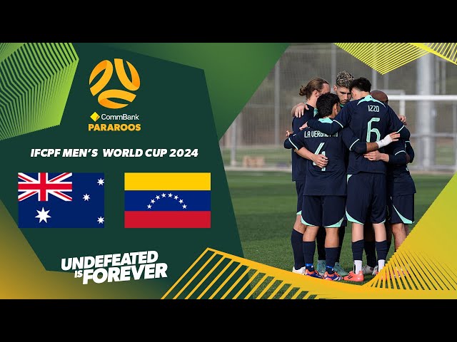 CommBank Pararoos v Venezuela | IFCPF World Cup 2024