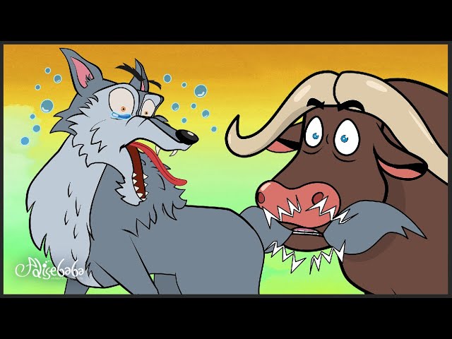 Bad Wolf and the Intelligent Buffalo | Bedtime Stories for Kids in English | Fairy Tales