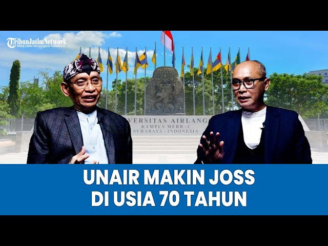 Kami Tak Kaya-kaya Amat, Alhamdulillah Unair Kini Mendunia [WAWANCARA EKSKLUSIF]