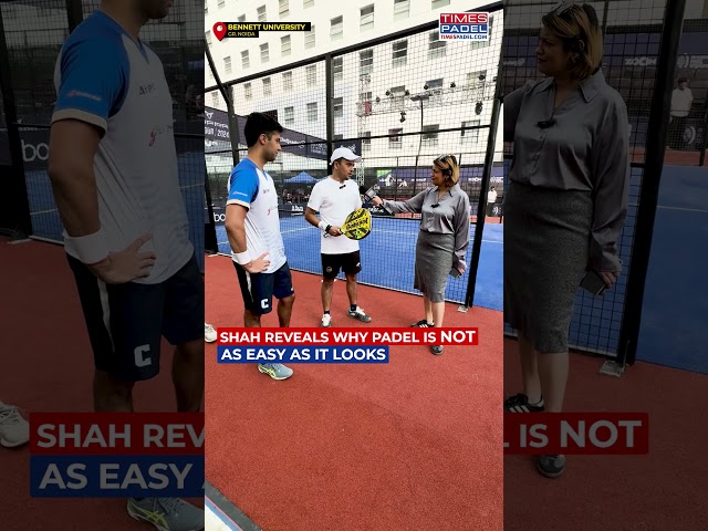 Vikram Shah Explains What Makes Padel Stand Out in Racquet Sports!