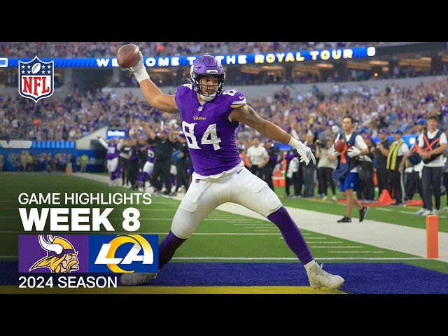 Minnesota Vikings vs. Los Angeles Rams Game Highlights | NFL 2024 Season Week 7