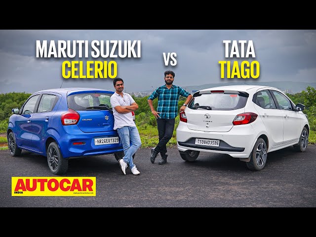 2022 Maruti Celerio vs Tata Tiago - Which is the better hatchback? | Comparison | Autocar India