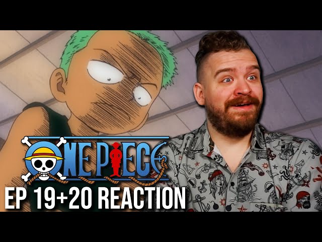 😭 ZORO'S 😭 BACKSTORY 😭 | One Piece Ep 19+20 Reaction & Review | Baratie Arc