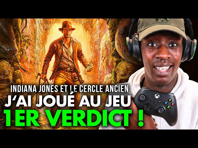 Indiana Jones et le Cercle Ancien : J'ai JOUÉ AU JEU en avant-première ! 🔥 1er AVIS et GAMEPLAY 4K