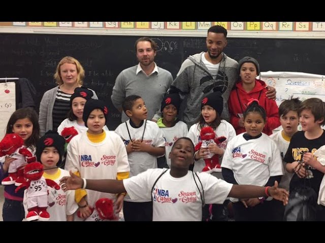 NBA 360 | Toronto Raptors Norman Powell Gives Back to the Community