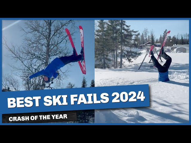 BEST SKI FAILS 2024 - Crash of the Year