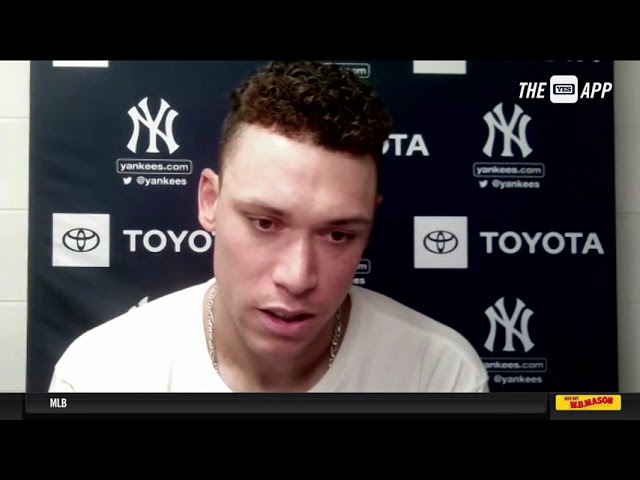 Aaron Judge breaks down Saturday's loss to Boston