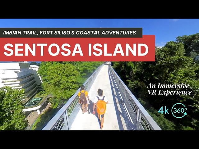 How to have a day of  adventure on Sentosa Island (without spending a single cent!) | 360° VR