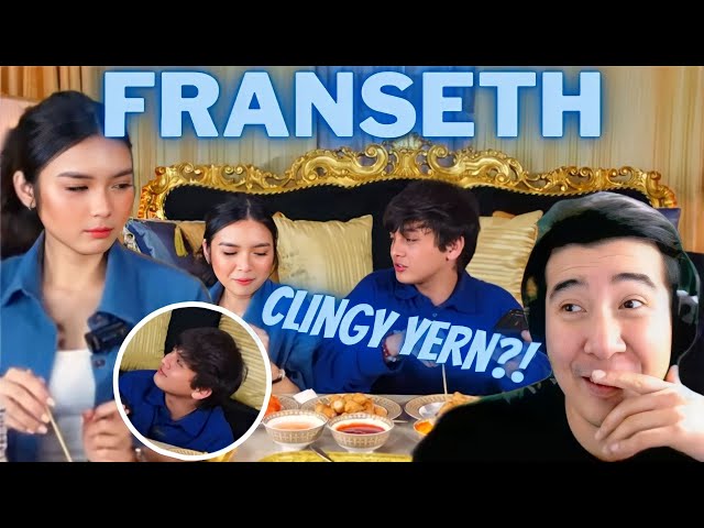 [REACTION] FRANSETH - READING MEAN COMMENTS W/ SETH FEDELIN + Street Food Mukbang | Francine Diaz