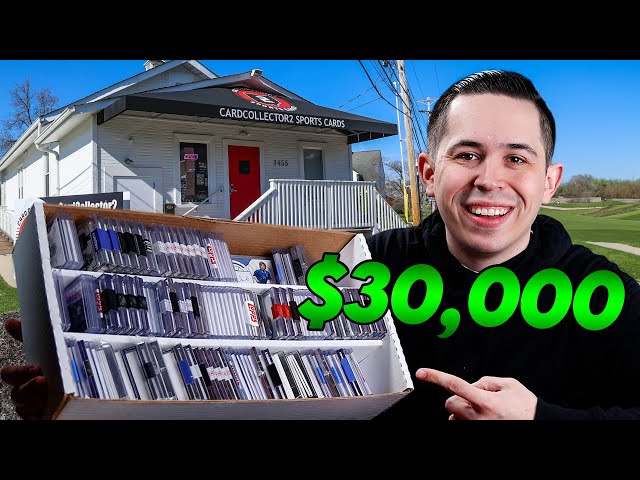 I Bought a $30,000 Sports Card Collection In My Card Shop 💵