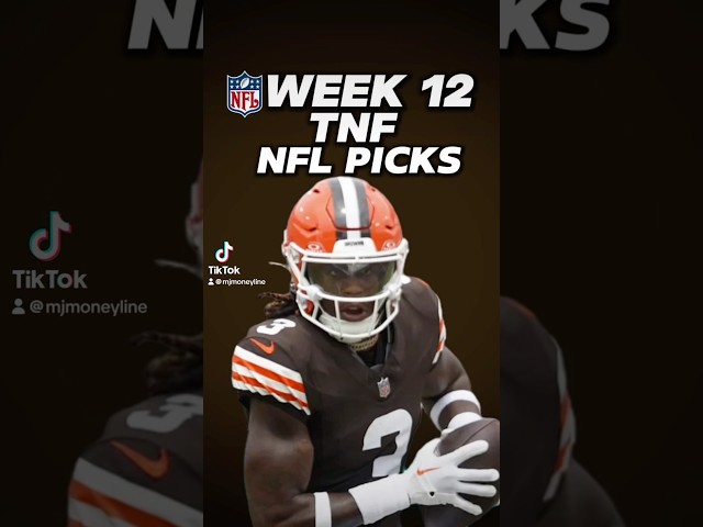 OUR 2 NFL PICKS for THURSDAY NOVEMBER 21st! TNF: Steelers vs Browns #shorts