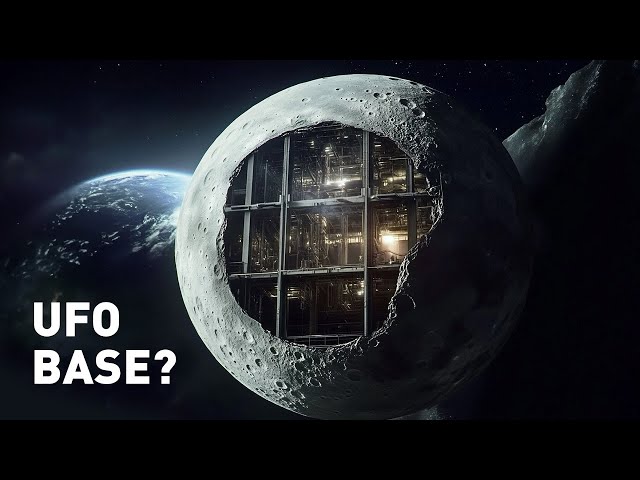 Is our moon a giant hollow UFO base?