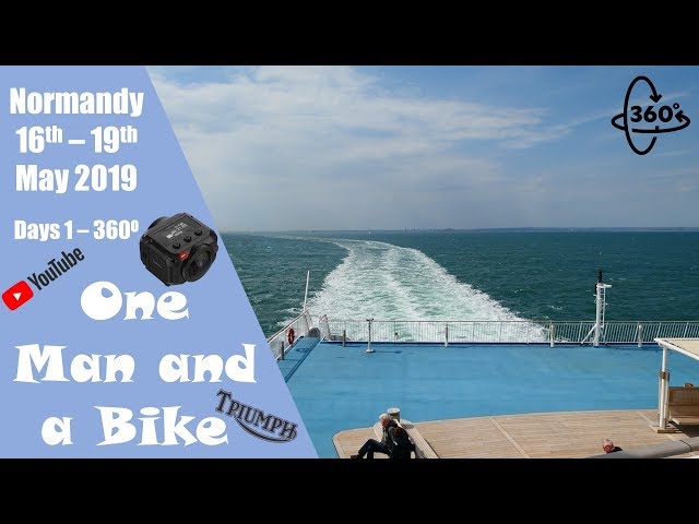 Normandy Motorcycle Tour 2019 | Day 1 | 360 Video