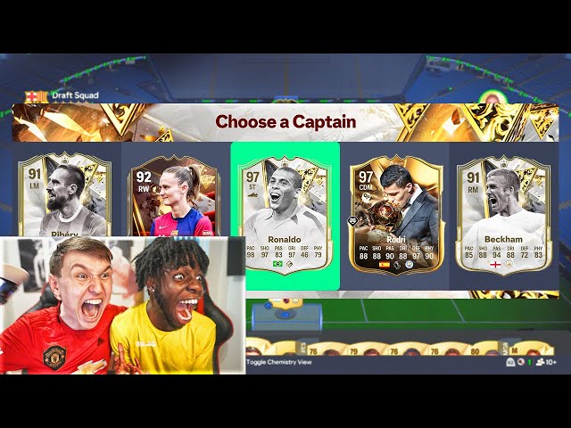 CENTURIONS ICON FUT DRAFT vs SV2!! *WORLD RECORD* (EA FC 25)