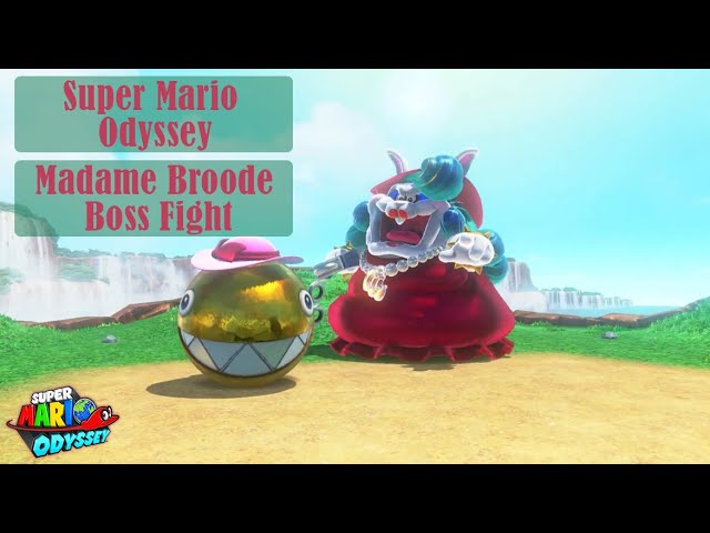 Super Mario Odyssey Boss Fight - Madame Broode and Chompikins