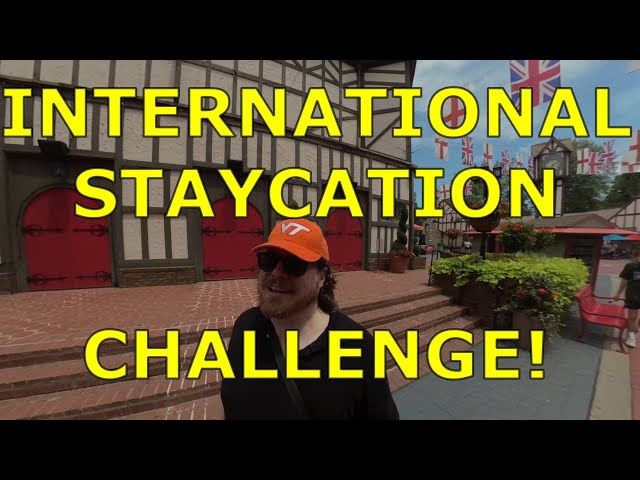 Around Europe in 25 Minutes! #InternationalStaycationChallenge