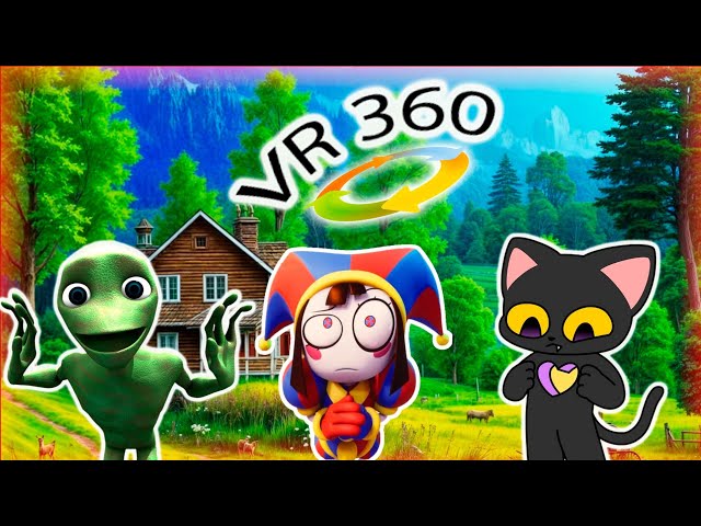 🌀 VR 360 Adventure: Dance with DAMETUCOSITA, Pomni & Toothless!