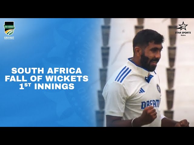 India Bowlers Toil Hard to Get South Africa All Out | SAvIND 1st Test