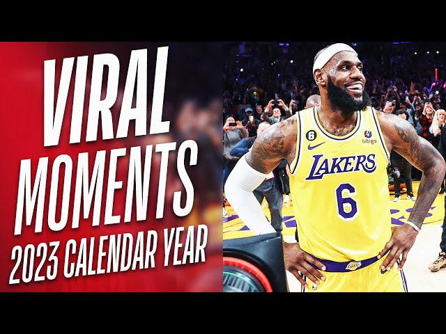 The NBA's MOST VIRAL Moments of the 2023 Calendar Year