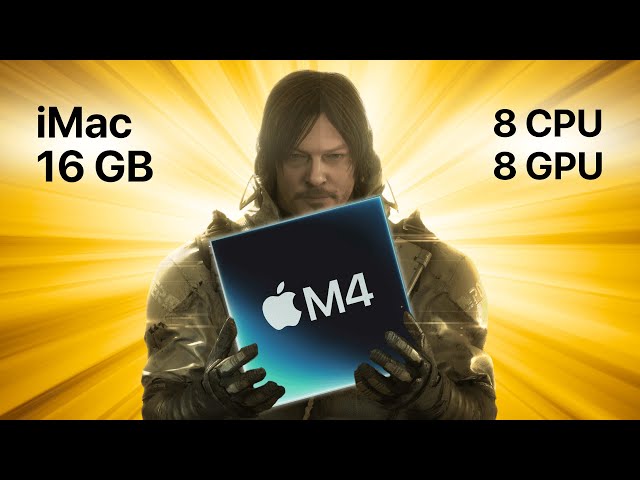 M4 iMac: 15 HUGE games played on 8 CPU/GPU cores