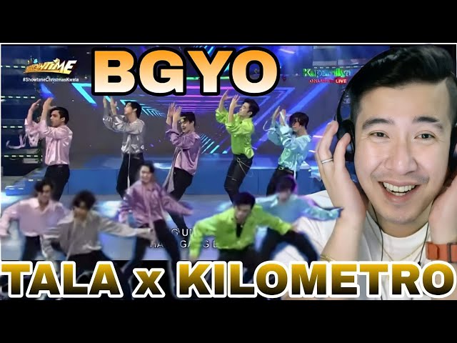 [REACTION] BGYO | Tala x Kilometro performance in It's showtime