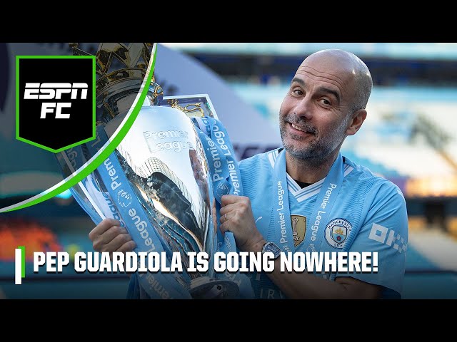 'RELIEF around Man City!' Guardiola on the verge of signing a one-year contract extension | ESPN FC