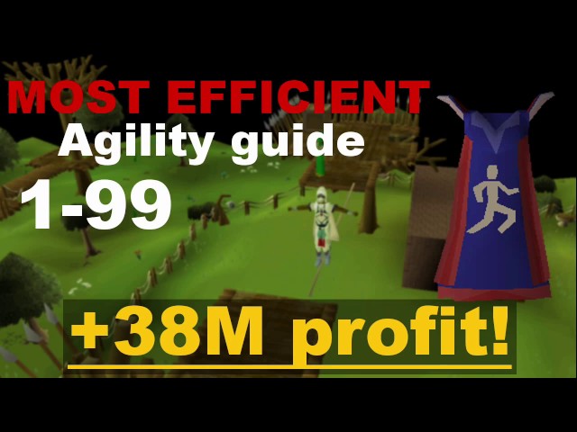 1-99 Agility guide - 38M PROFIT | Oldschool 2007scape OSRS