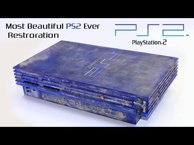 Most ✨Beautiful 🎮PlayStation2 Ever Made "Ultra-Restoration", Japanese Limited Version PS2 Console