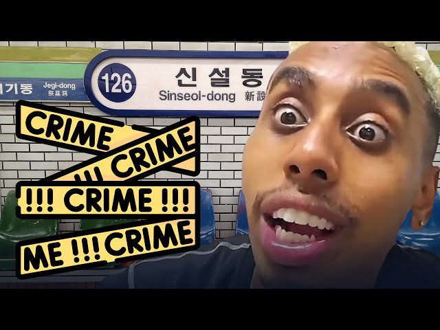 Johnny Somali TERRORIZES The Seoul Metro