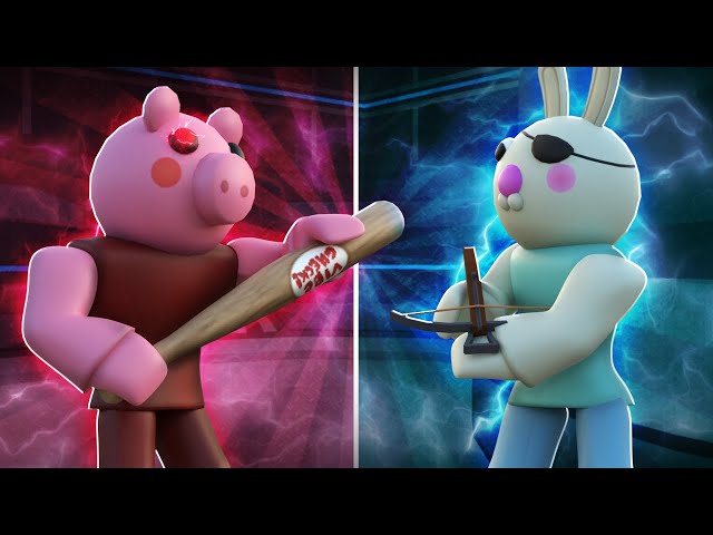 PIGGY vs. BUNNY! -- ROBLOX Flee The Facility