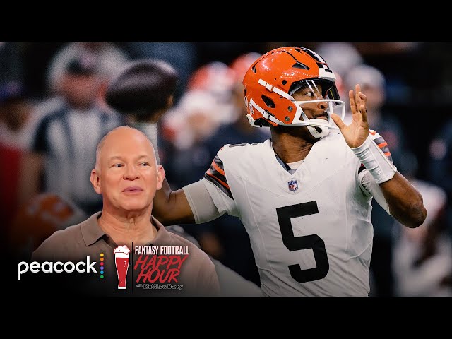 Avoid Browns' Jameis Winston in Week 12 against Steelers | Fantasy Football Happy Hour | NFL on NBC