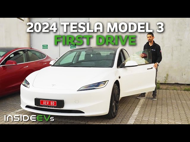 2024 Tesla Model 3: InsideEVs First Drive Review | Minor Updates, Major Improvements