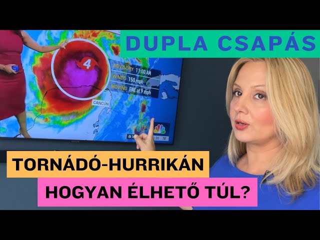 HURRIKÁN - HISZTÉRIAMENTESEN! ÍGY KÉSZÜLTÜNK RÁ!