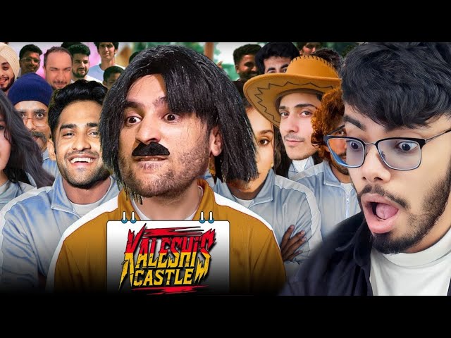 Indian Youtubers in Takeshi's Castle Show - Casetoo Reacts To Kaleshi's Castle!