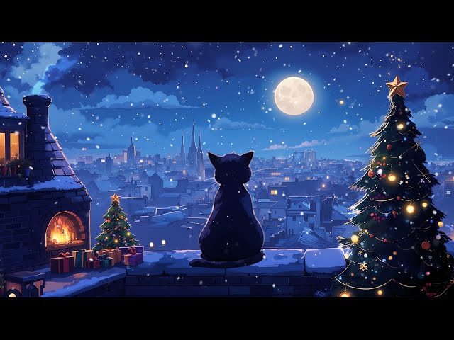 ＬＯＦＩ ＣＨＲＩＳＴＭＡＳ 🎄 Lofi cat | just want to help you relax [Lofi Beats To Relax / Study]