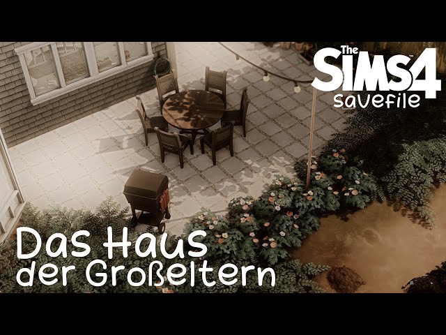 Die Großeltern kriegen ihr eigenes Zuhause  in die SIMS 4 | Deutsch | CC Free